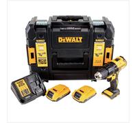 Perceuse-visseuse sans fil - 18 V + 2 batteries 2,0 Ah + 1 chargeur + coffret T-STAK - DEWALT - DCD777D2K-QW