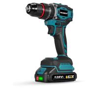 Perceuse-visseuse sans fil - 18 V - Moteur sans balais - 80 Nm - 3000 tr/min - 2 batteries et kit d'accessoires de 30 pièces