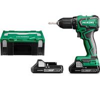 Perceuse-visseuse Sans Fil, 18v, 55 Nm, Coffret Hsc Ii, Y Compris Les Accessoires, 2 X 2ah Batteries Et Chargeur.