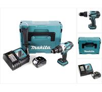 Perceuse-visseuse sans fil 18V 91 Nm Makita DDF 458 RF1J en Makpac avec 1x batterie 3,0 Ah et chargeur
