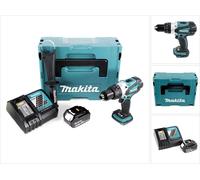 Perceuse-visseuse sans fil 18V 91 Nm Makita DDF 458 RT1J en Makpac avec 1x BL 1850 B batterie 5,0 Ah et chargeur DC18RC