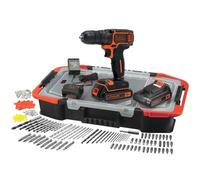 Perceuse Visseuse sans Fil 18V BDCDC18BAST-QW + 2 Batteries + 160 A