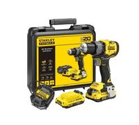 Stanley Perceuse visseuse FatMax SFMCD725D2K-QW 18V Brushless 80 Nm 2x2,0 Ah mallette