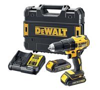 Perceuse visseuse sans fil + 2 x Batteries 1,5 Ah + Coffret T-STAK - DEWALT - DCD777S2T-QW
