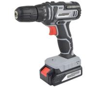 (6) Destornillador recargable 20 V, 2 velocidades, 2 baterías