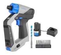 Perceuse-visseuse sans fil 3-en-1 - HOLISANE - 12V - Détecteur de montants intégré - Niveau laser amovible