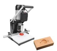 Perceuse-visseuse sans fil avec fonction de perçage charnières, 2880 tr/min, profondeur de perçage de 0 à 40 mm le travail du bois et lébénisterie, 48 à 6 mm