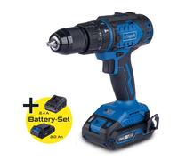 Scheppach BC-DD60-X - Perceuse-visseuse à percussion sans fil Brushless 20V - 60 Nm - Mandrin 13 mm - Batterie 2Ah et chargeur 2.4A inclus