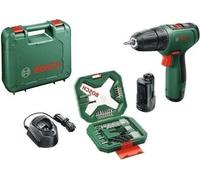 Perceuse Visseuse sans Fil Bosch EasyDrill 1200, 2 Batteries, Chargeur Inclus, Mallette avec Embouts