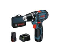 Bosch Perceuse-visseuse sans fil GSR 12V-15 – 2 batteries 2,0 Ah – 060186810F