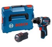 Perceuse-visseuse sans fil Bosch GSR 12V-32 Professional 12 V 32 Nm sans balais + 1 batterie 2,0 Ah + L-Boxx - sans chargeur