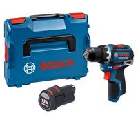 Perceuse-visseuse sans fil Bosch GSR 12V-32 Professional 12 V 32 Nm sans balais + 1 batterie 3,0 Ah + L-boxx - sans chargeur
