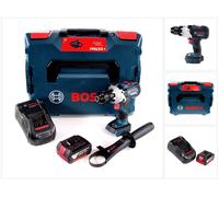Perceuse-visseuse sans fil Bosch GSR 18V-110 C 18 V 110 Nm sans balais + 1 batterie 5,0 Ah + chargeur + L-Boxx