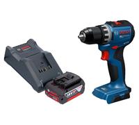 Perceuse-visseuse sans fil Bosch GSR 18V-52 Professional 18 V 70 Nm sans balais + 1 batterie 4,0 Ah + chargeur