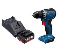 Perceuse-visseuse sans fil Bosch GSR 18V-52 Professional 18 V 70 Nm sans balais + 1 batterie 5,0 Ah + chargeur