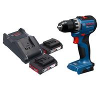 Perceuse-visseuse sans fil Bosch GSR 18V-52 Professional 18 V 70 Nm sans balais + 2 batteries 2,0 Ah + chargeur