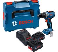 Perceuse-visseuse sans fil Bosch GSR 18V-65 Professional 18 V 63 Nm Brushless + 2 batteries ProCORE 5,5 Ah + chargeur + L-Boxx