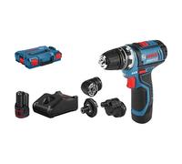Perceuse-visseuse sans fil Bosch Professional GSR 12V-15 FC + 2 batteries + Chargeur