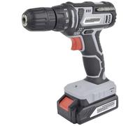 Perceuse-visseuse sans fil Brüder Mannesmann M17680 20 V 1.3 Ah Li-Ion + batterie, + mallette