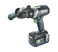 Perceuse visseuse sans fil brushless Festool TDC 18/4 I-Set QUADRIVE 577612 18V, 1 x 5Ah et 1 x 4Ah