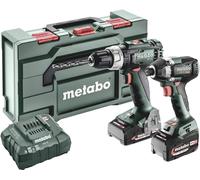 Perceuse-visseuse sans fil hocs sans fil Metabo BSL+SSD200LTBL 685194000 18 V 4 Ah Li-Ion + batterie, + chargeur