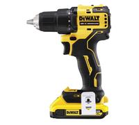 DEWALT DCD708D2T-QW visseuse électrique et visseuse à percussion 1650 tr/min Noir, Jaune, Perceuse/visseuse