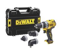 Perceuse-visseuse multi-têtes 12V DEWALT DCD703NT-XJ avec coffret
