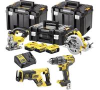 Perceuse-visseuse sans fil - DEWALT - DCK421P3T - 18 V - Pack d'accus (4 pièces) - Professionnelle