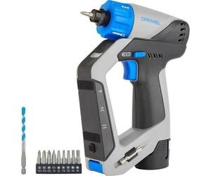 Perceuse Visseuse Sans Fil DREMEL Blueprint DD12V-S1, 12V, 2Ah, 9 Accessoires, Détecteur de Matériaux, Niveau Laser