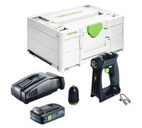 Perceuse-visseuse sans fil Festool CXS 18-Basic 18 V 40 Nm Brushless + 1 batterie 4,0 Ah + chargeur rapide + Systainer