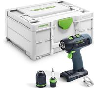 Festool Perceuse-visseuse sans fil T 18+3‑Basic – Sans batterie ni chargeur – Systainer – 576448