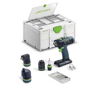 Festool Perceuse-visseuse sans fil T18+3 – BASIC-SET avec systainer – 578828