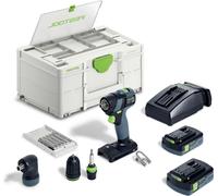 Perceuse-visseuse sans fil Festool TXS 18 C 3,0 - Kit | 576896