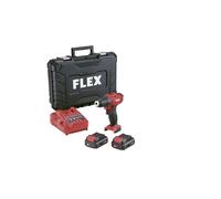 Perceuse-visseuse sans fil Flex DD 2G 12-LDBC/2.5; 12 V; 2x2,5 Ah accu.; avec étui