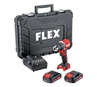 Perceuse visseuse sans fil FLEX DD 2G 18,0-EC LD/2,5 - 18V - coffret + 2 batteries 2,5Ah + 1 chargeur