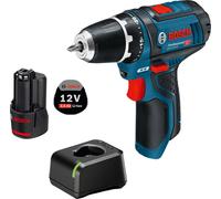 Perceuse-visseuse sans fil GSR 12V-15 Bosch / 1x batterie 3,0 Ah + chargeur