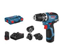 Perceuse visseuse sans fil GSR 12V-35 FC BOSCH PRO + 2 batt. 3.0Ah + L-Boxx - 06019H3000