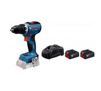 Perceuse visseuse sans fil GSR 18V-65- 06019N3200 + 2 batteries PRO GBA 18V 4.0Ah + chargeur PRO BOSCH