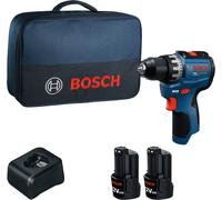BOSCH GSR12V-31 PROFESSIONAL Perceuse-visseuse, 2x 12V/2,0Ah, sac 06019S6002