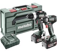METABO Akku Combo Set 2.9.3 18V (685203000) ; BS 18 LT BL + SSW 18 LT 300 BL ; metaBOX 145 L