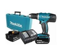 Perceuse-visseuse sans fil Makita 18V Ø13mm + 2 batteries 3Ah + chargeur + coffret - DDF453SFE