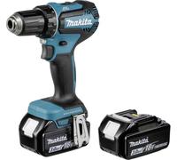 Makita Perceuse-visseuse sans fil Li-Ion LXT DDF485RFJ 18V 2x3,0 Ah + chargeur MAKPAC