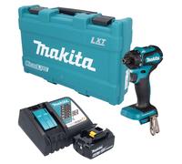 Perceuse-visseuse sans fil Makita DDF 083 RG1K 18 V 40 Nm 1/4" sans balais + 1 batterie 6,0 Ah + chargeur + mallette