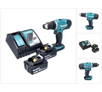 Perceuse-visseuse sans fil Makita DDF 453 RG 18 V 42 Nm + 2 batteries 6,0 Ah + chargeur
