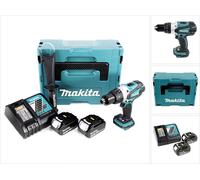 Perceuse-visseuse sans fil Makita DDF 458 RFJ 18V 91 Nm en Makpac avec 2x 3,0 Ah batterie et chargeur