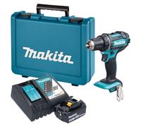 Perceuse-visseuse sans fil Makita DDF 482 RF1E, 18 V, 62 Nm + 1 batterie 3,0 Ah + chargeur + mallette