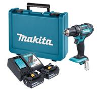 Perceuse-visseuse sans fil Makita DDF 482 RFE 18 V 62 Nm + 2 batteries 3,0 Ah + chargeur + mallette
