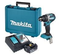 Perceuse-visseuse sans fil Makita DDF 484 RF1E 18 V 54 Nm sans balais + 1 batterie 3,0 Ah + chargeur + mallette