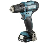 Perceuse-visseuse sans fil Makita DF333DSAE 12 V 2 Ah Li-Ion + 2 batteries, + mallette