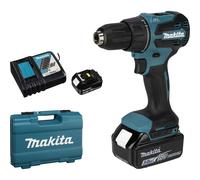 Perceuse-Visseuse sans Fil Makita DHP490RFX3 18V 2x3.0 Ah + 74 Accessoires